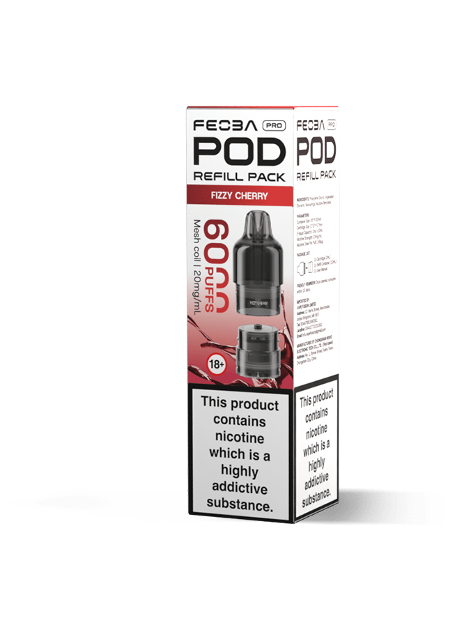 Feoba Pro 6000+ Replacement Pods - Power Vape Shop