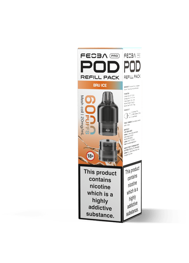 Feoba Pro 6000+ Replacement Pods - Power Vape Shop