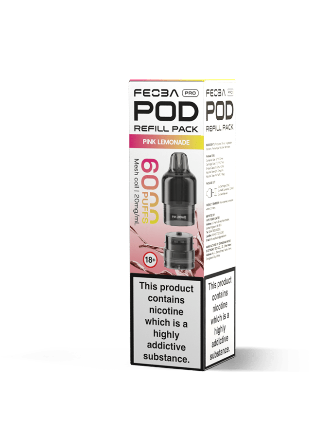 Feoba Pro 6000+ Replacement Pods - Power Vape Shop