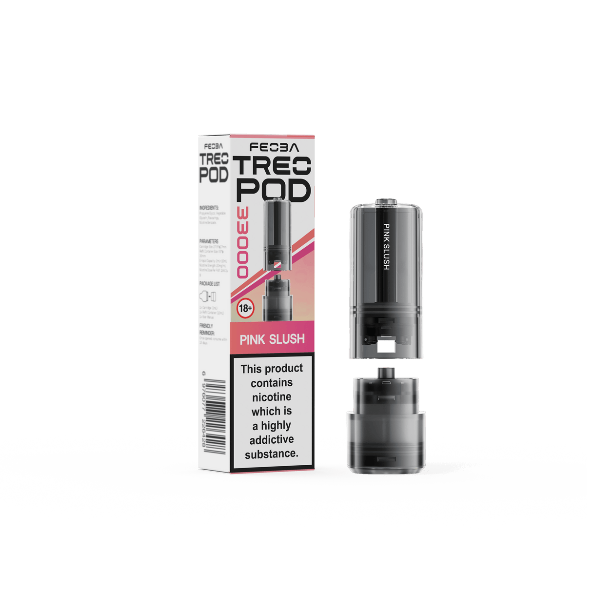 Feoba Tro 33k Replacement Pods - Power Vape Shop