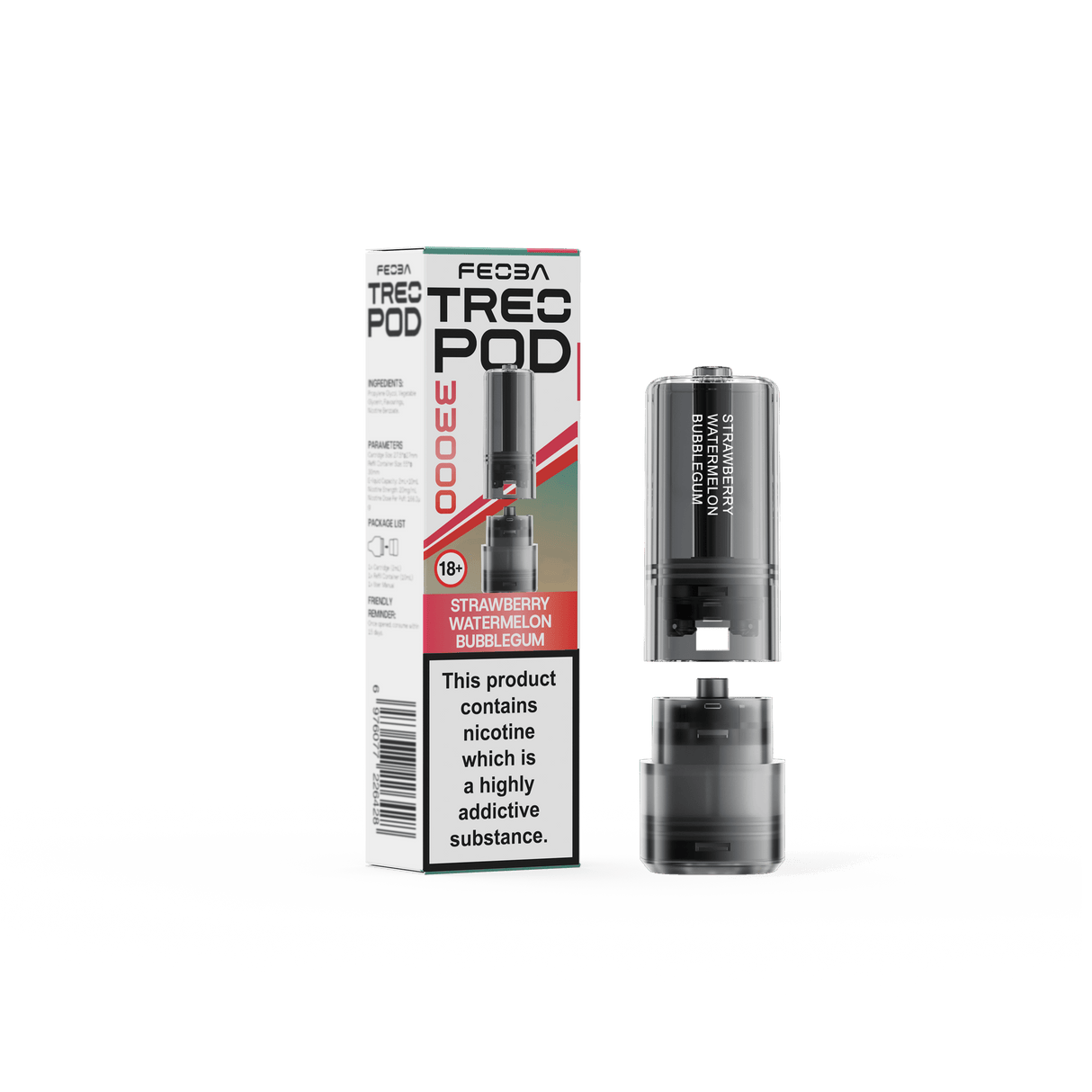 Feoba Tro 33k Replacement Pods - Power Vape Shop