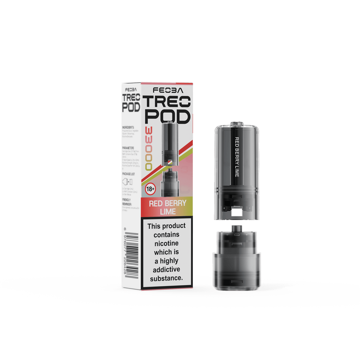 Feoba Tro 33k Replacement Pods - Power Vape Shop