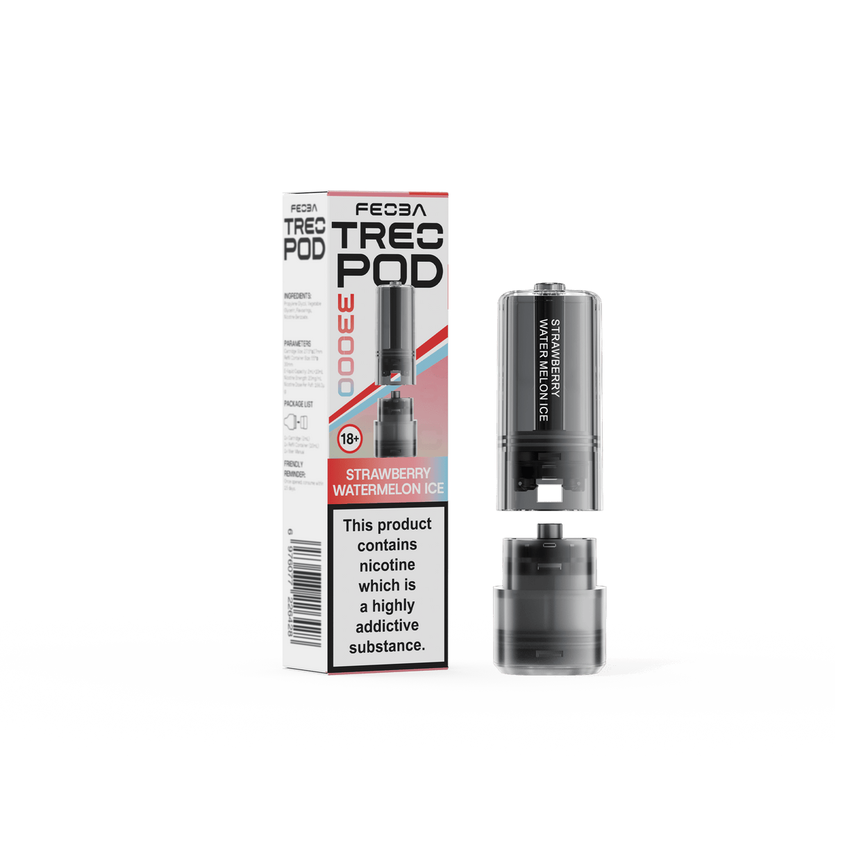 Feoba Tro 33k Replacement Pods - Power Vape Shop