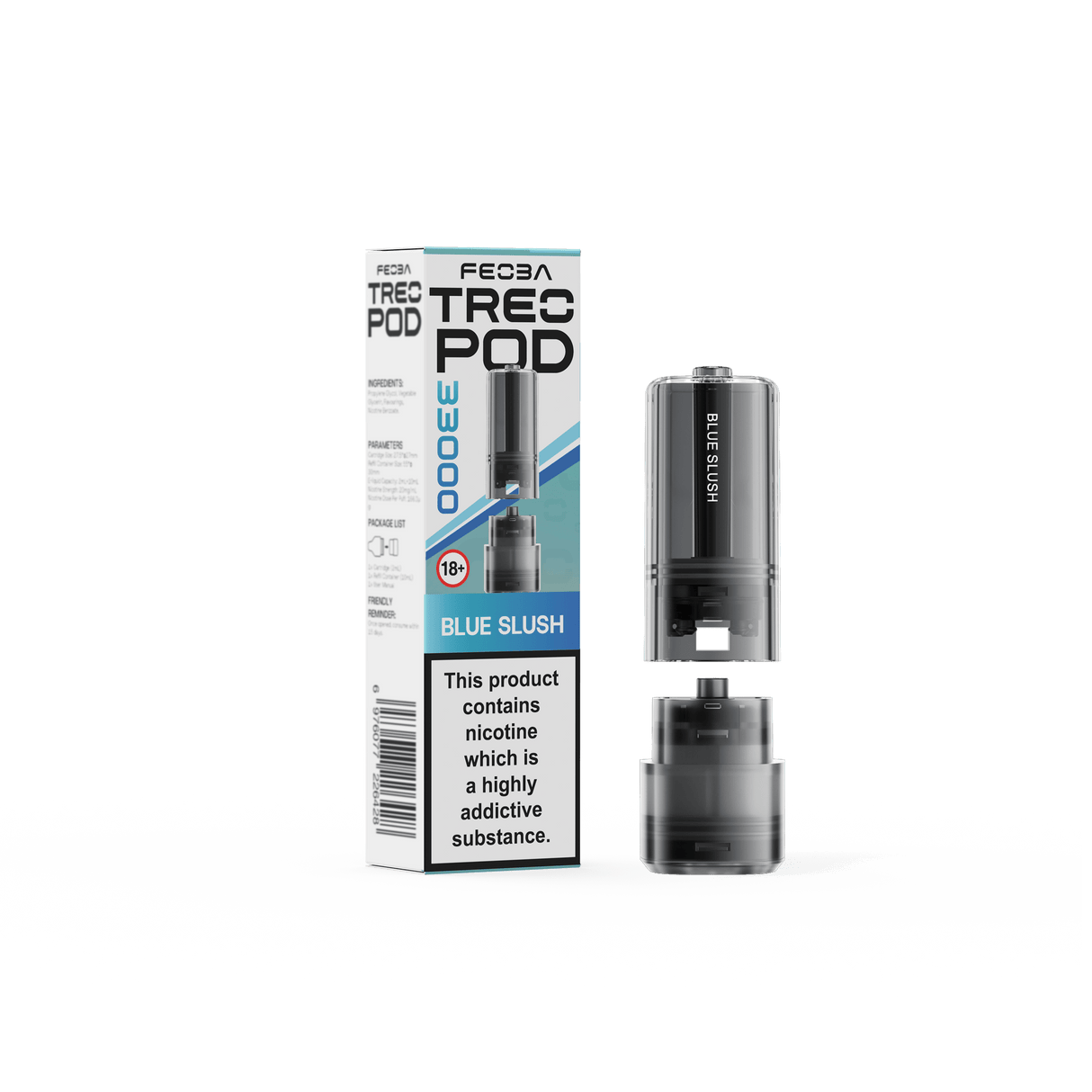 Feoba Tro 33k Replacement Pods - Power Vape Shop