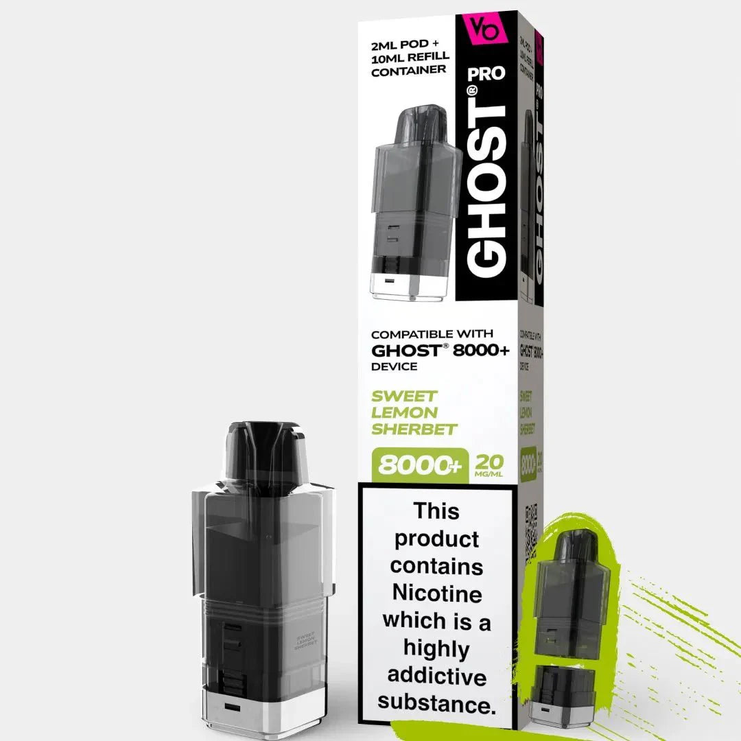 Ghost Pro 8000 Replacement Pods - Power Vape Shop