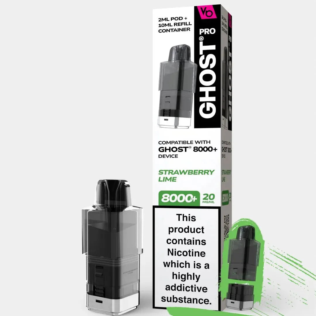 Ghost Pro 8000 Replacement Pods - Power Vape Shop