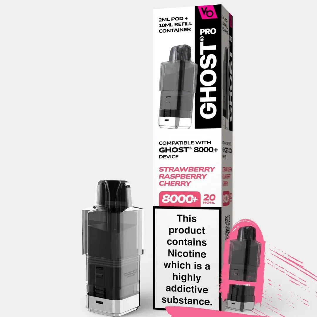 Ghost Pro 8000 Replacement Pods - Power Vape Shop