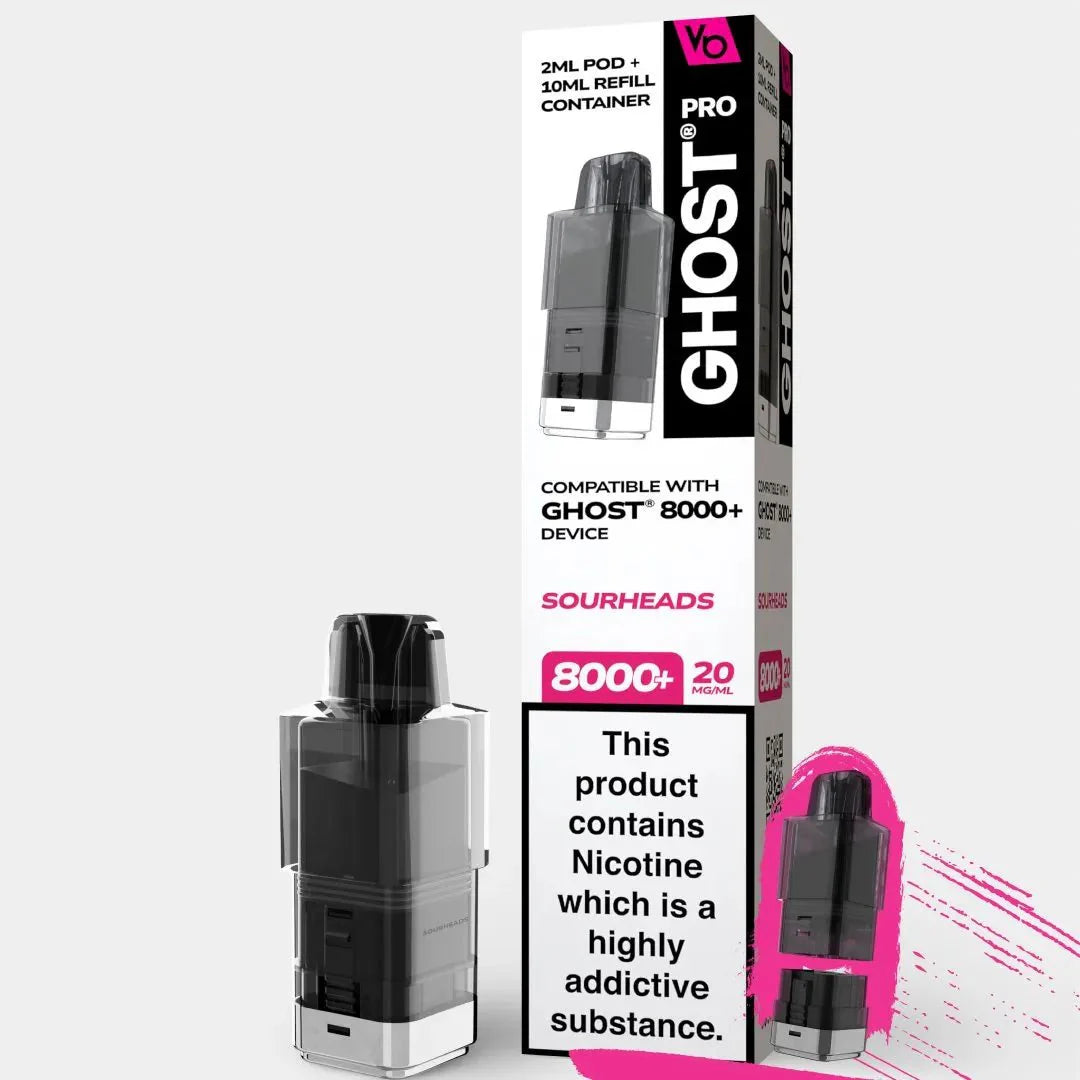 Ghost Pro 8000 Replacement Pods - Power Vape Shop