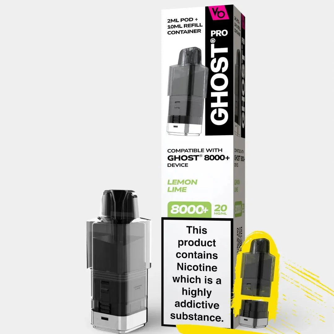 Ghost Pro 8000 Replacement Pods - Power Vape Shop
