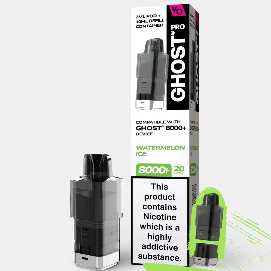 Ghost Pro 8000 Replacement Pods - Power Vape Shop
