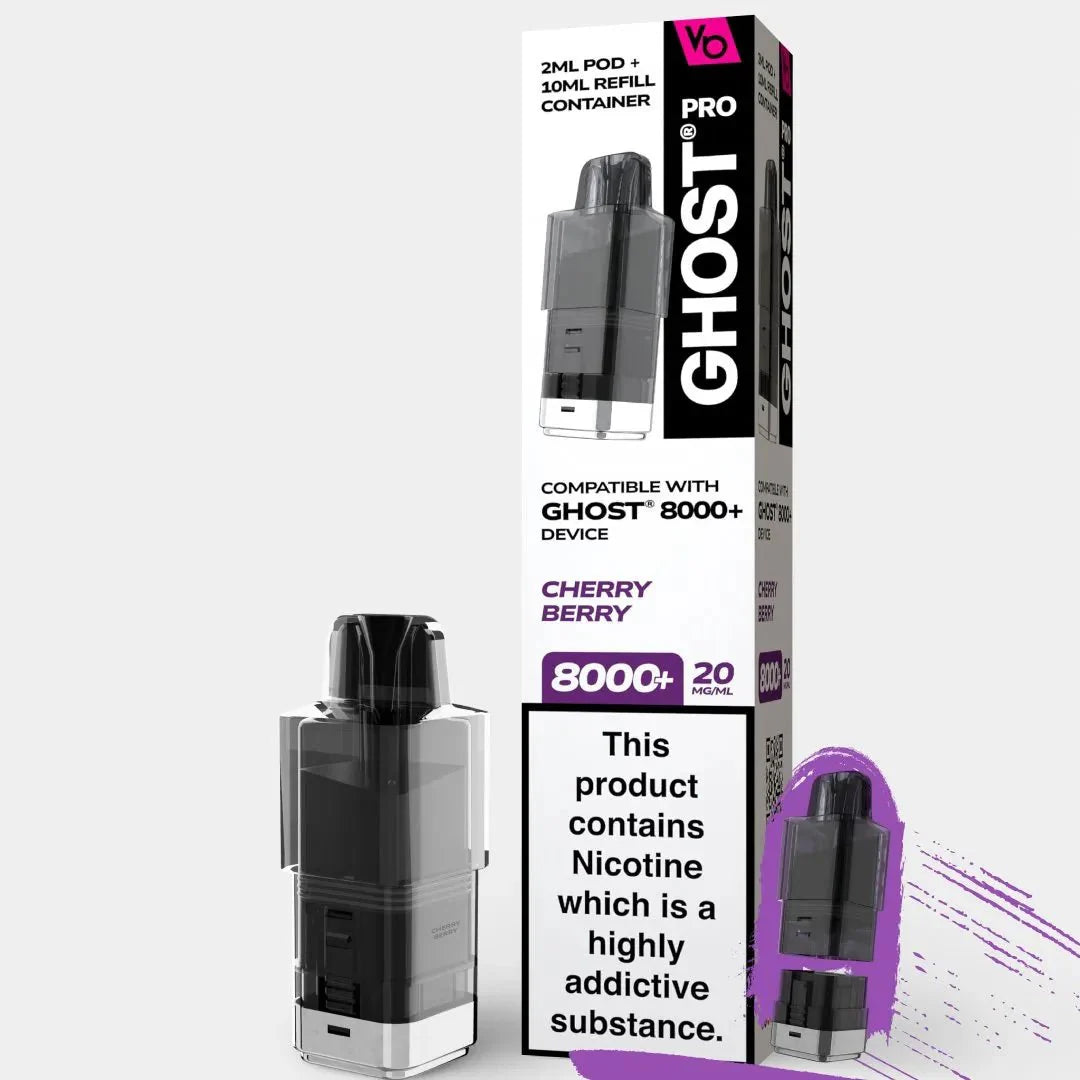 Ghost Pro 8000 Replacement Pods - Power Vape Shop