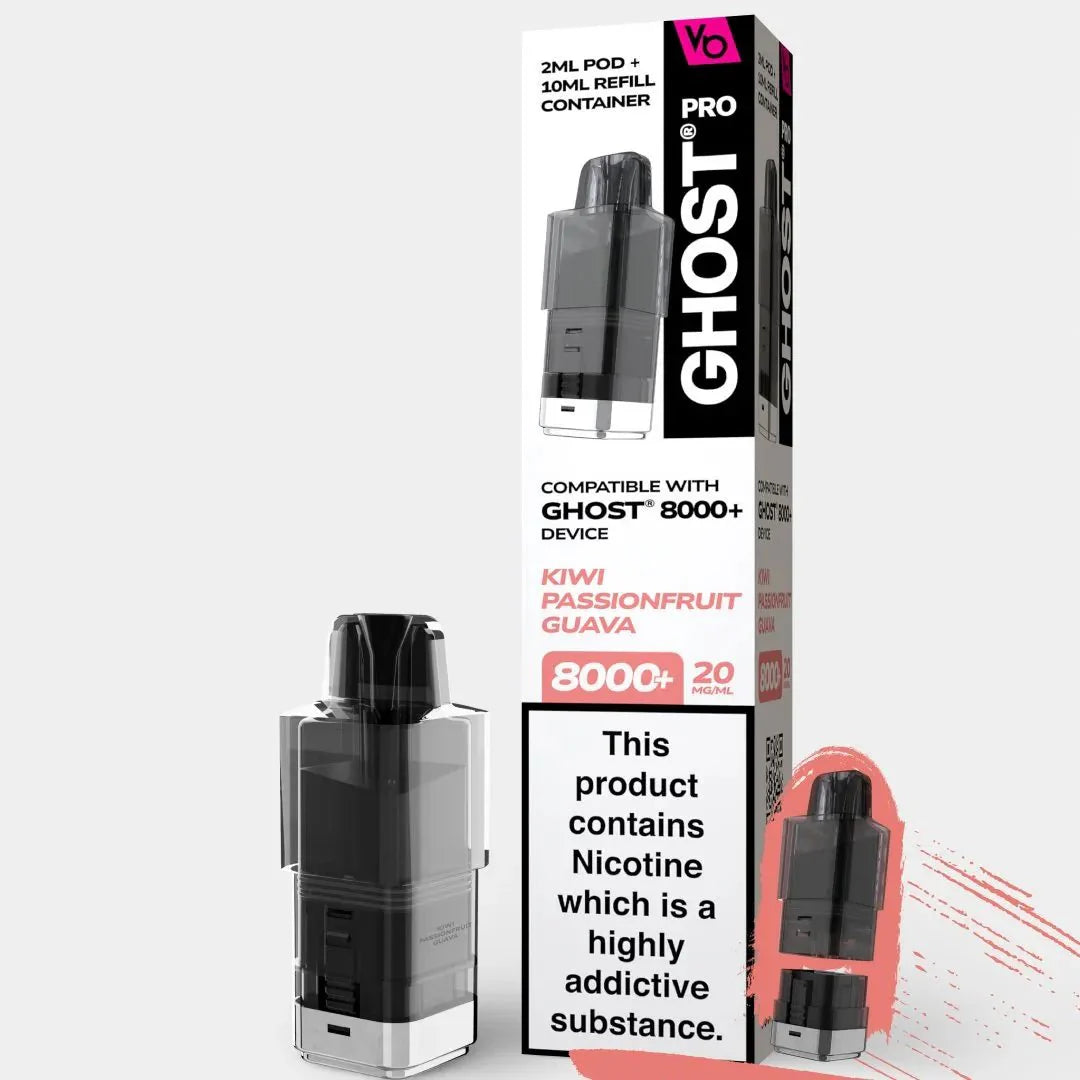 Ghost Pro 8000 Replacement Pods - Power Vape Shop