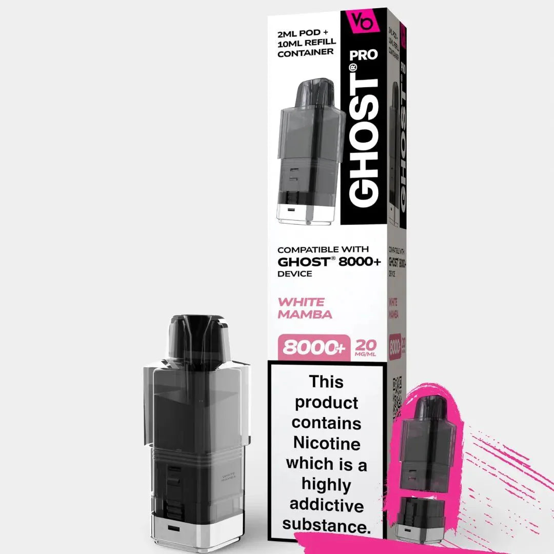 Ghost Pro 8000 Replacement Pods - Power Vape Shop