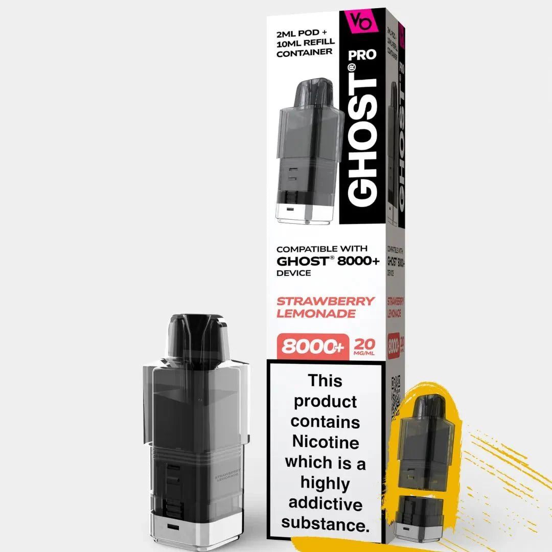 Ghost Pro 8000 Replacement Pods - Power Vape Shop