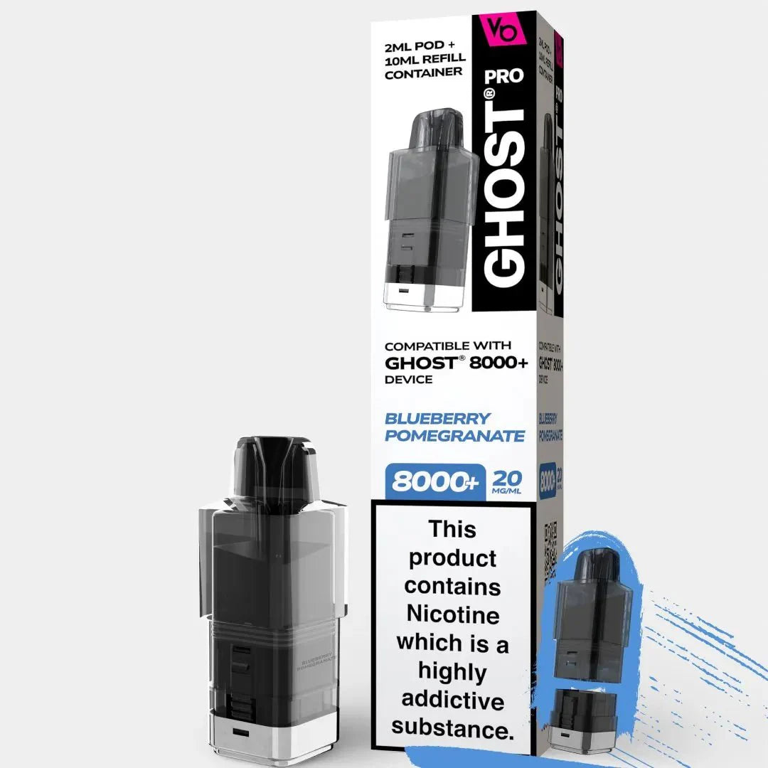 Ghost Pro 8000 Replacement Pods - Power Vape Shop