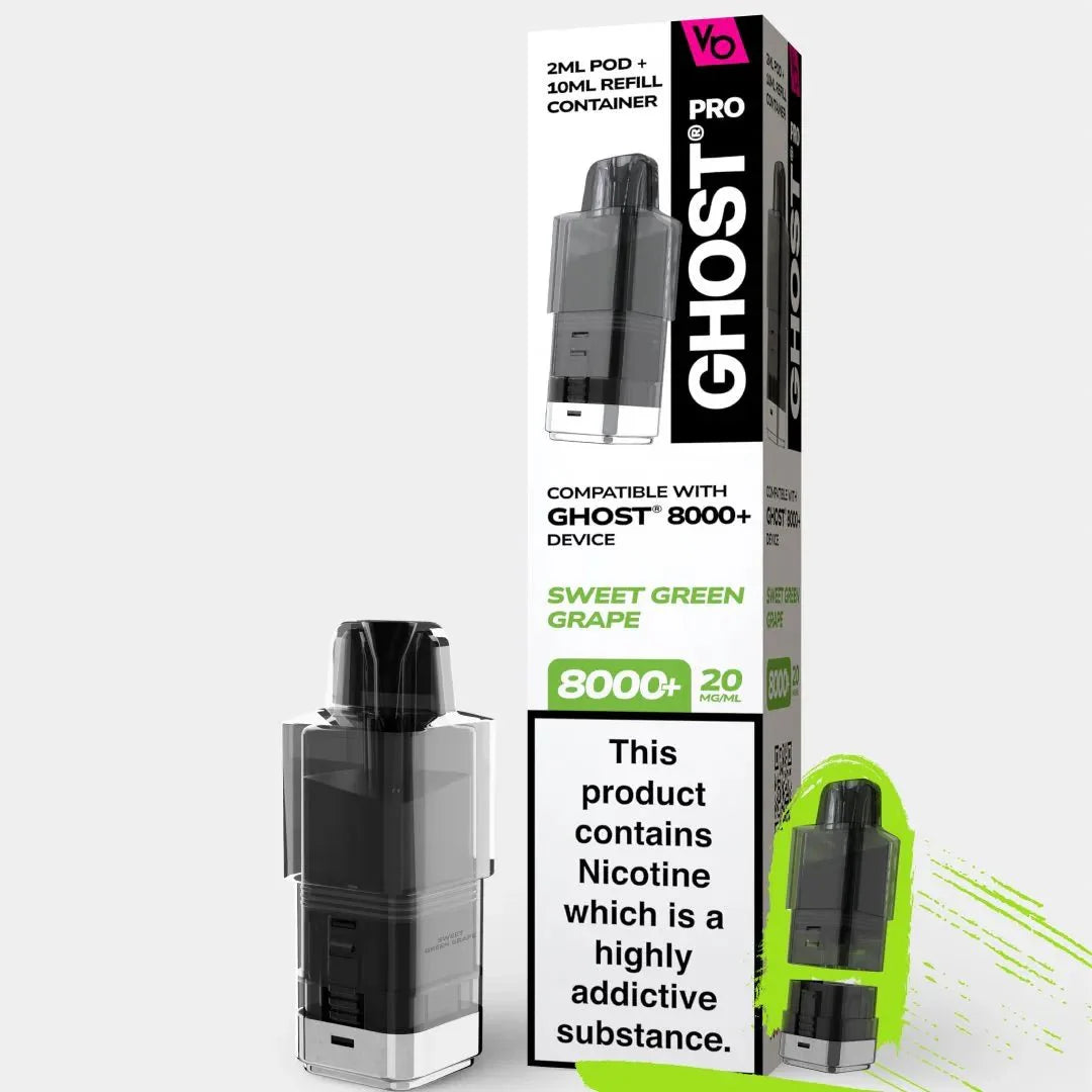 Ghost Pro 8000 Replacement Pods - Power Vape Shop