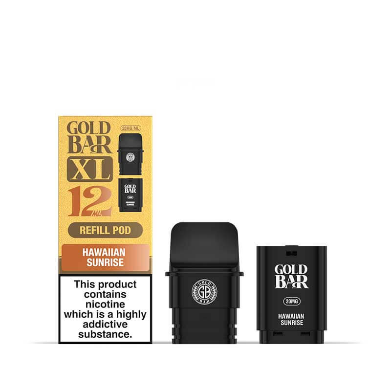 Gold Bar XL Replacement Pods - Power Vape Shop