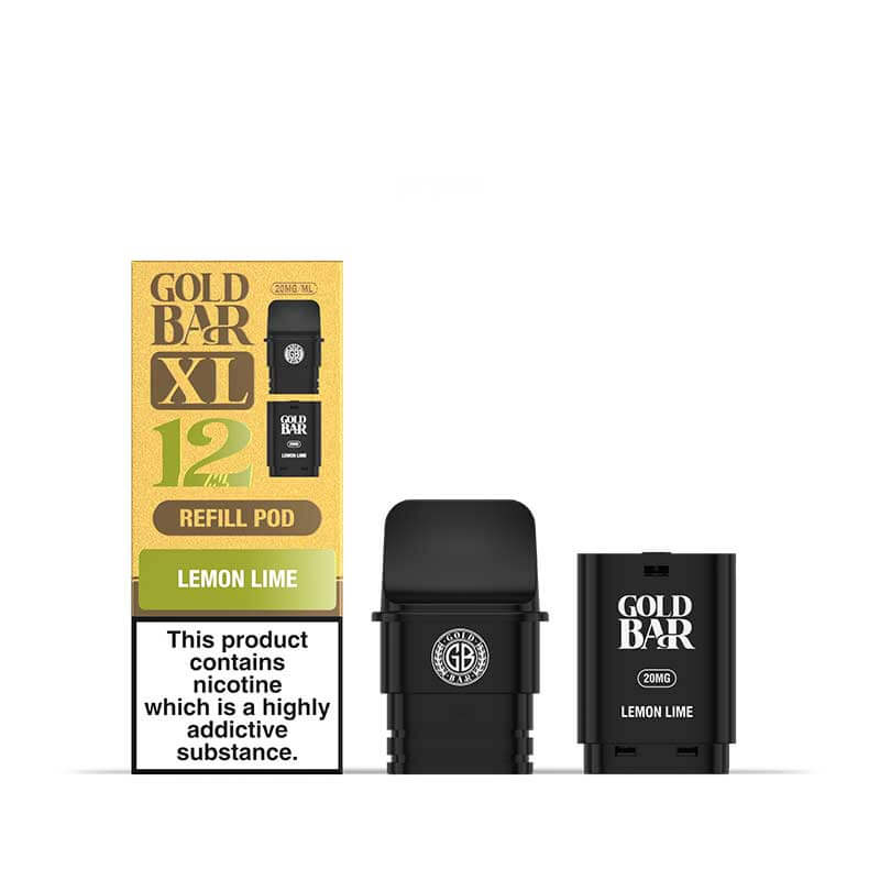 Gold Bar XL Replacement Pods - Power Vape Shop
