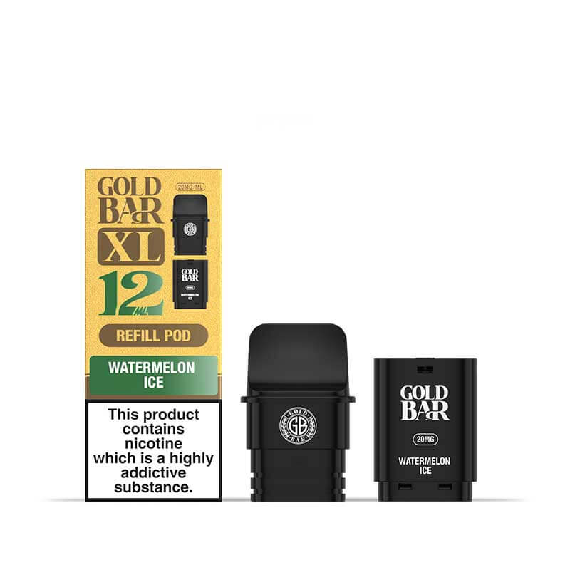 Gold Bar XL Replacement Pods - Power Vape Shop