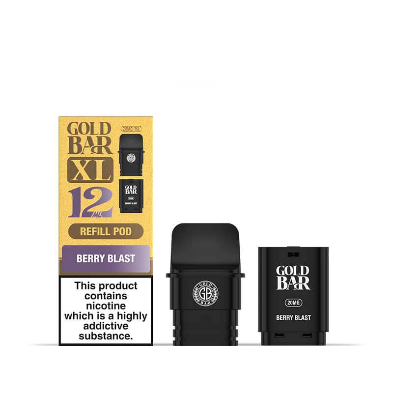 Gold Bar XL Replacement Pods - Power Vape Shop