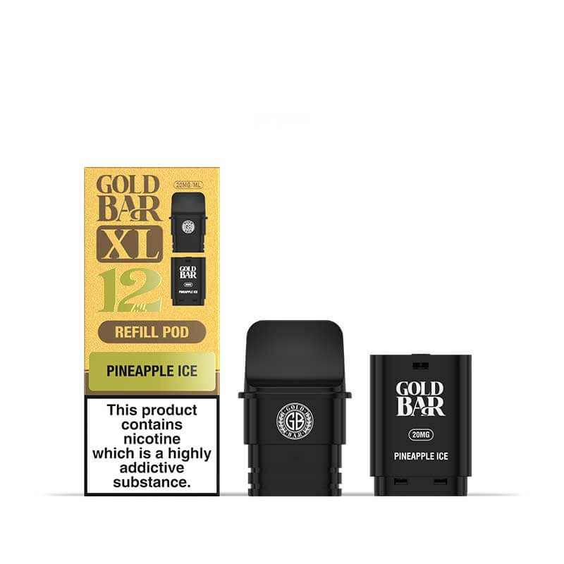 Gold Bar XL Replacement Pods - Power Vape Shop