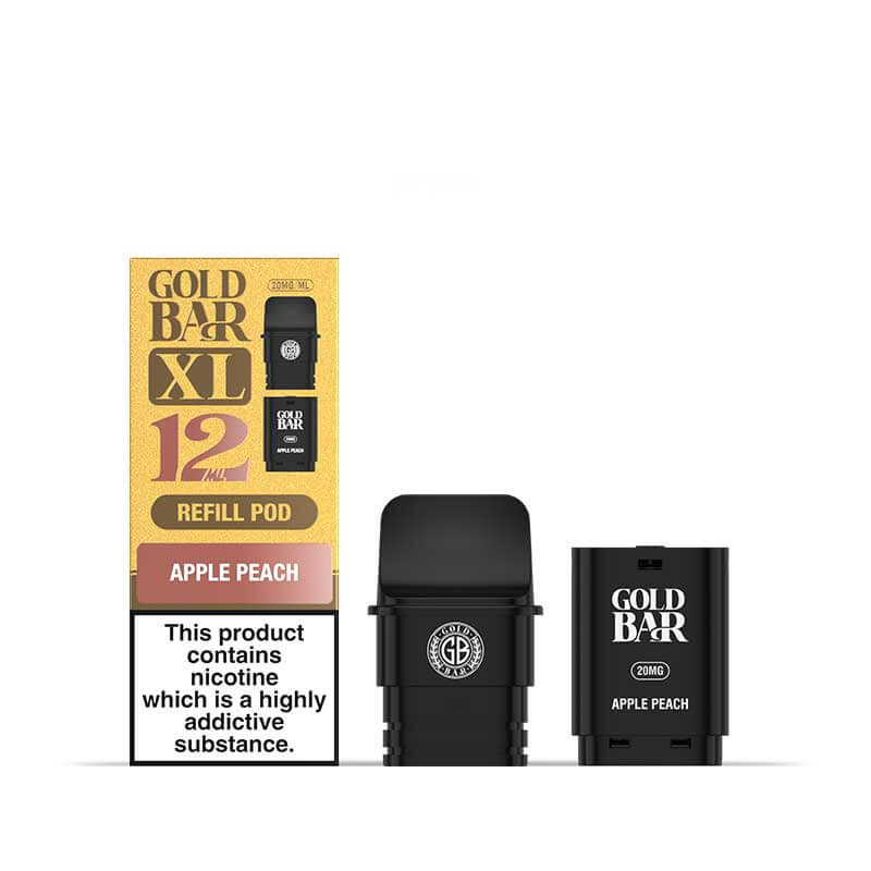 Gold Bar XL Replacement Pods - Power Vape Shop