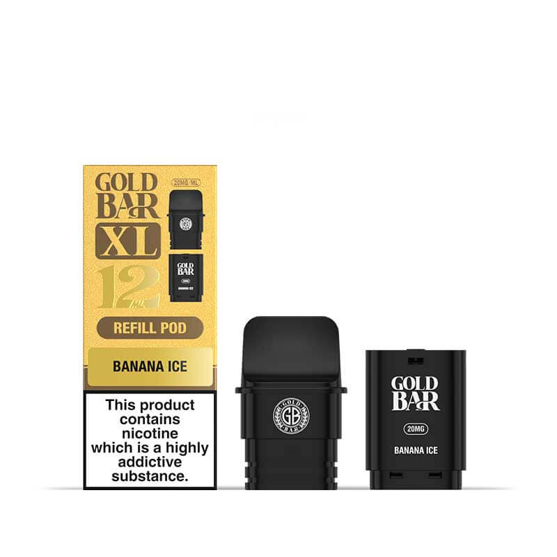 Gold Bar XL Replacement Pods - Power Vape Shop