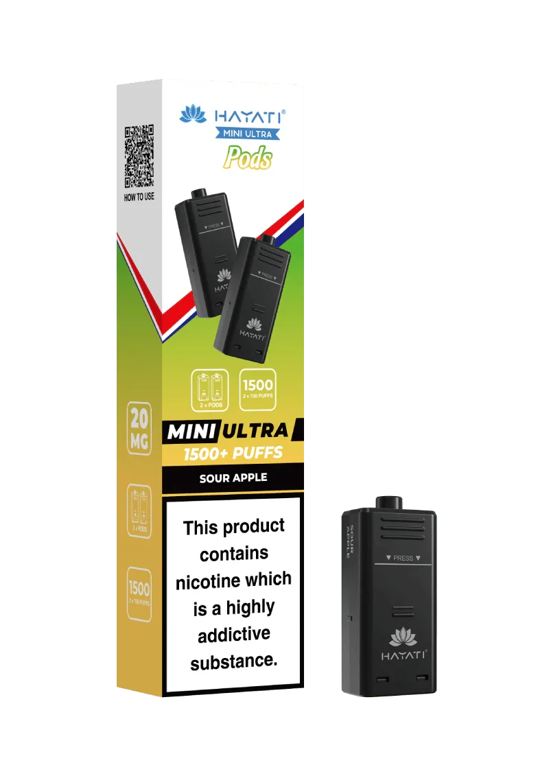 Hayati Mini Ultra Replacement Pods - Power Vape Shop