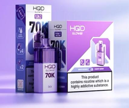 HQD Glow Air 70K Prefilled Pod Vape Kit - Power Vape Shop