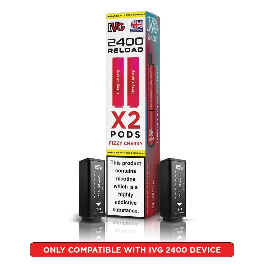IVG 2400 Reload 4 in 1 Prefilled Pods | Pack of 4 - Power Vape Shop