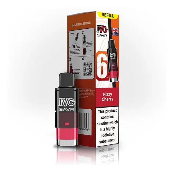 IVG SAVR Prefilled Vape Pods & Refill Containers - Power Vape Shop
