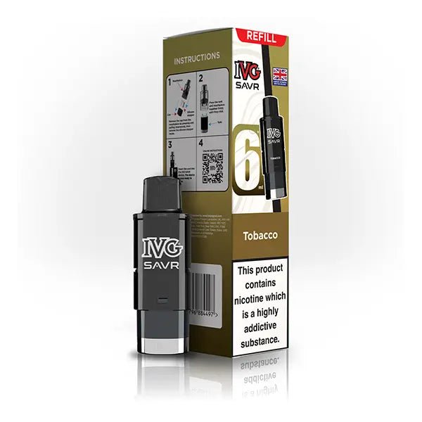 IVG SAVR Prefilled Vape Pods & Refill Containers - Power Vape Shop