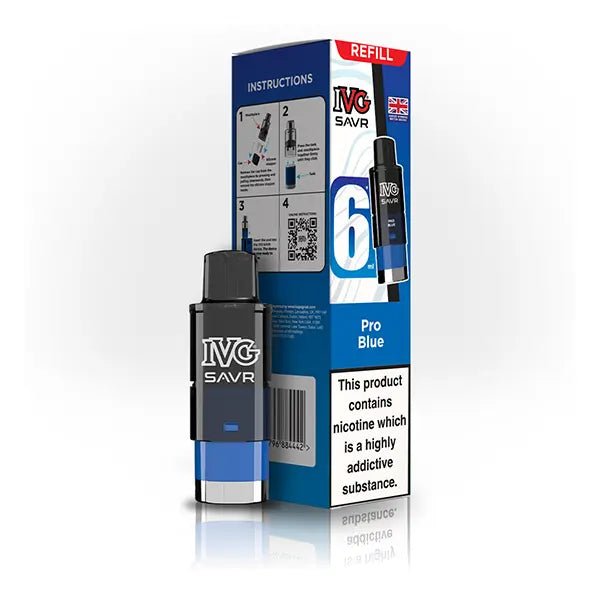 IVG SAVR Prefilled Vape Pods & Refill Containers - Power Vape Shop