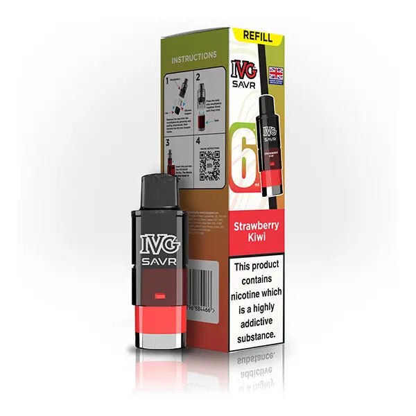 IVG SAVR Prefilled Vape Pods & Refill Containers - Power Vape Shop