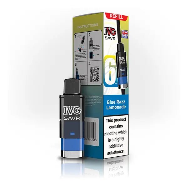 IVG SAVR Prefilled Vape Pods & Refill Containers - Power Vape Shop
