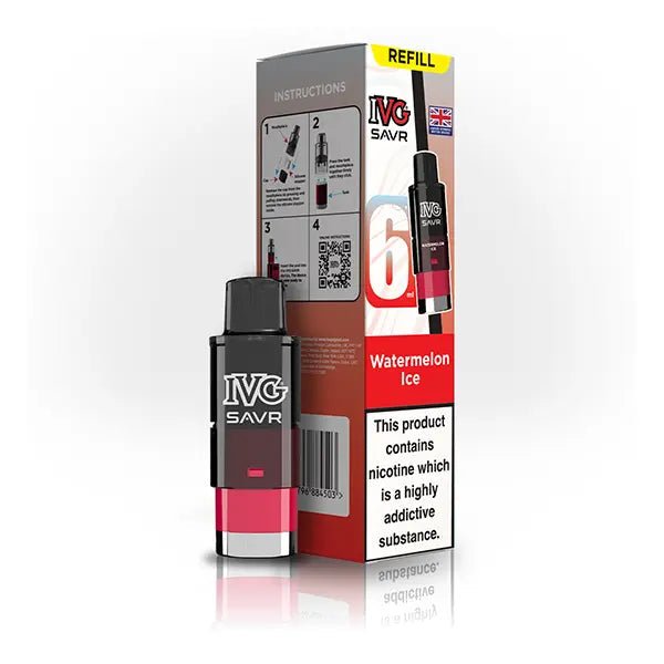 IVG SAVR Prefilled Vape Pods & Refill Containers - Power Vape Shop