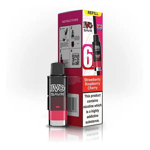 IVG SAVR Prefilled Vape Pods & Refill Containers - Power Vape Shop