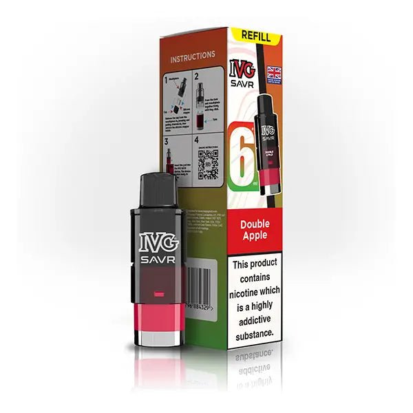 IVG SAVR Prefilled Vape Pods & Refill Containers - Power Vape Shop