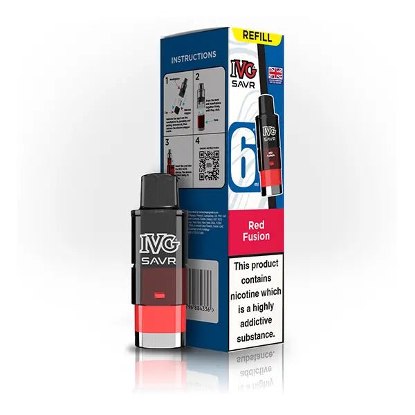 IVG SAVR Prefilled Vape Pods & Refill Containers - Power Vape Shop
