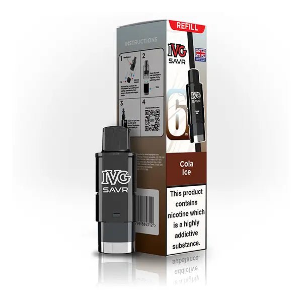 IVG SAVR Prefilled Vape Pods & Refill Containers - Power Vape Shop