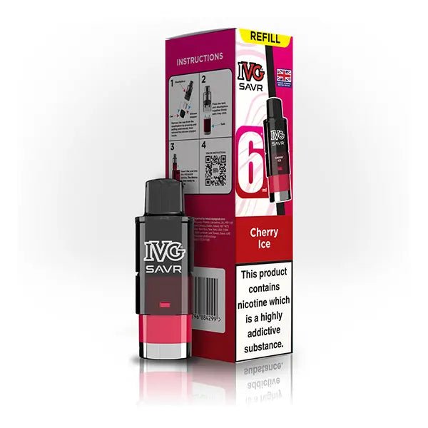 IVG SAVR Prefilled Vape Pods & Refill Containers - Power Vape Shop