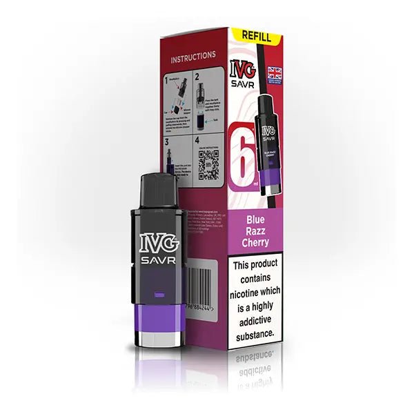 IVG SAVR Prefilled Vape Pods & Refill Containers - Power Vape Shop