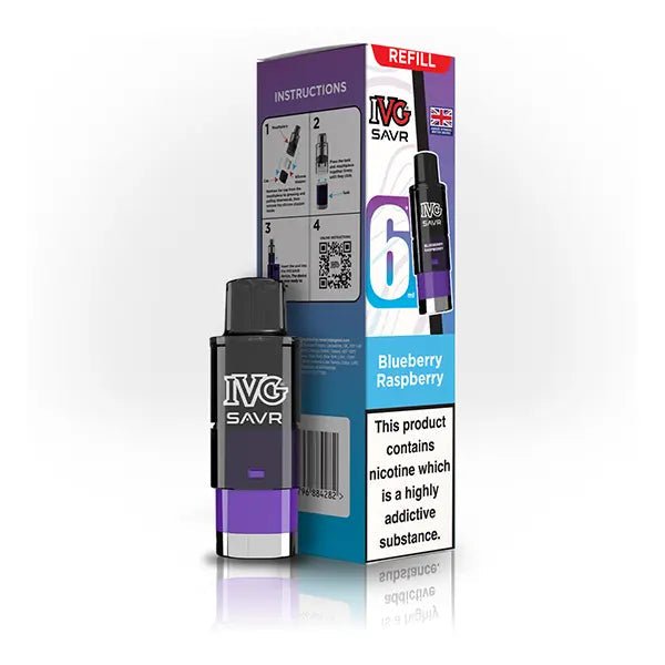 IVG SAVR Prefilled Vape Pods & Refill Containers - Power Vape Shop
