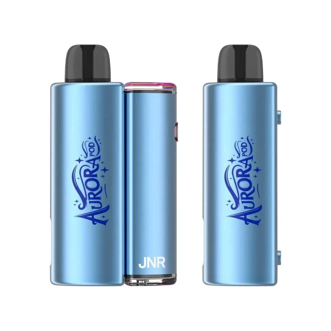 JNR Aurora 30000 Puffs Prefilled Pod Vape Kit - Pack of 5 - Mr Blue / Blue Razz Cherry - vapeukwholesale