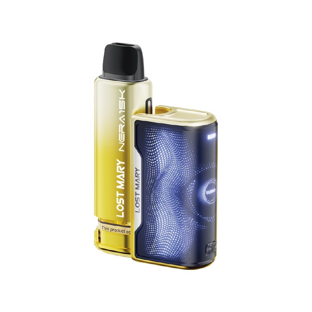 Lost Mary Nera 30K Disposable Vape Pack of 10 - Yellow Edition - vapeukwholesale