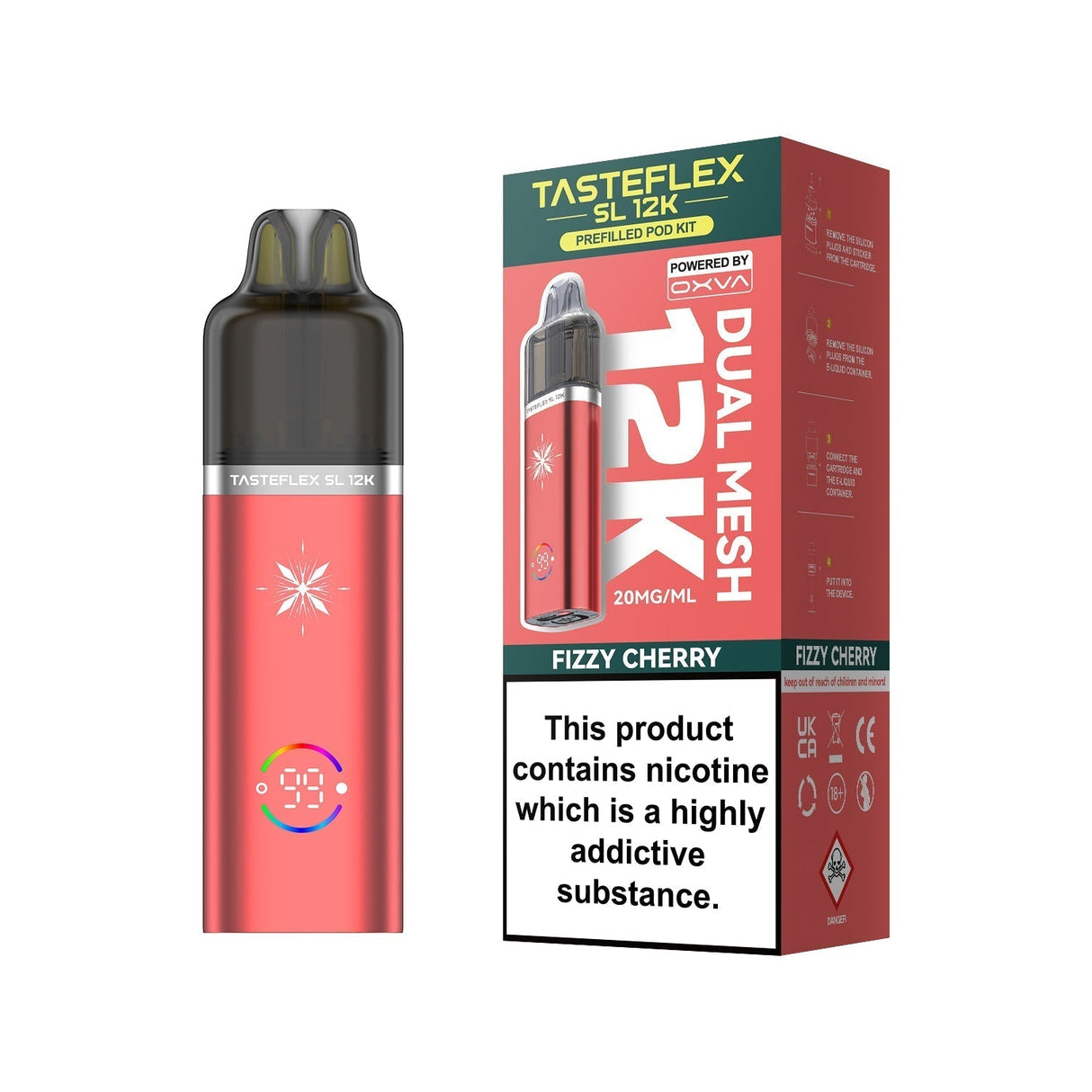 Oxva Tasteflex SL 12k Prefilled Pod Kit Pack of 5 - Wholesale Price !