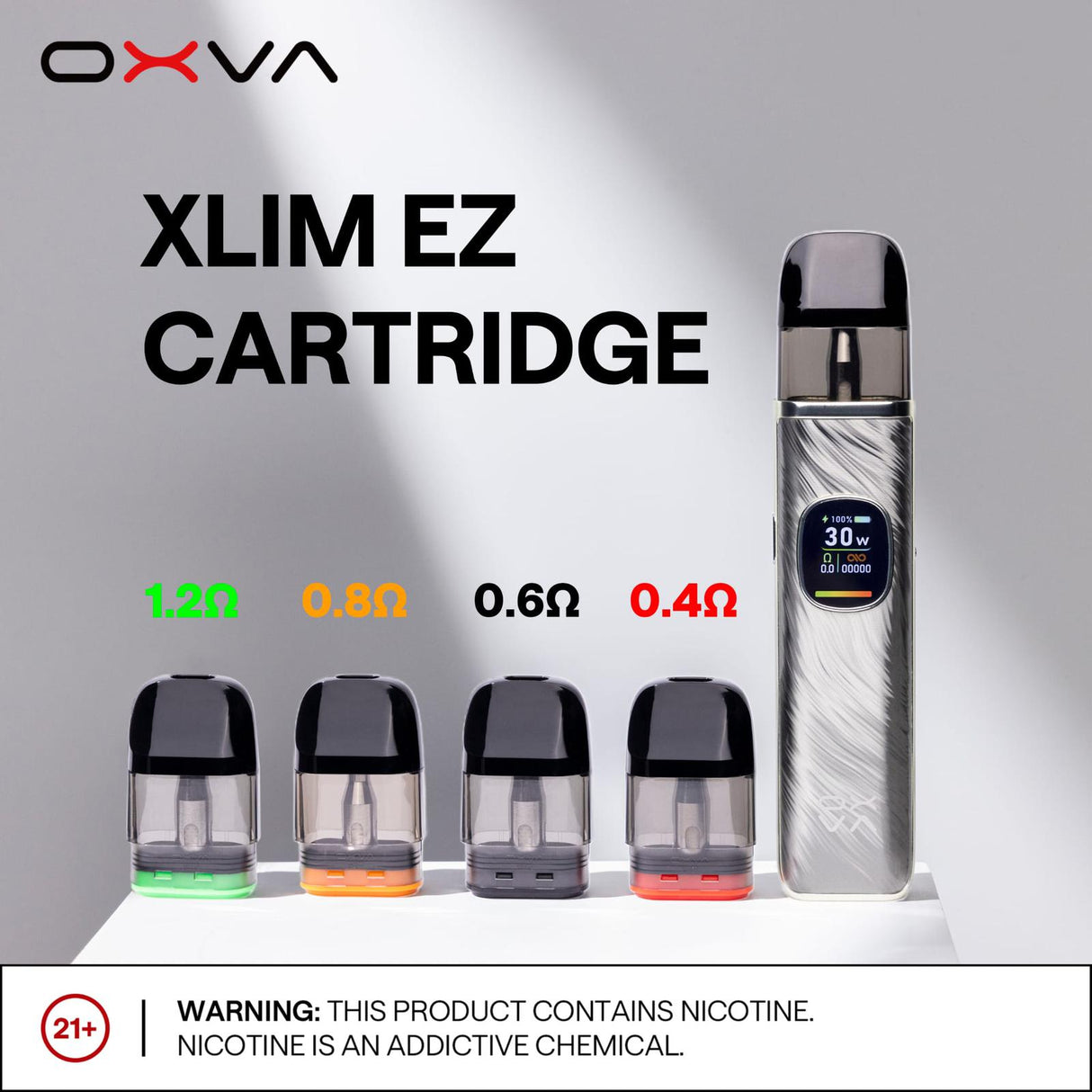 bulk wholesale Oxva Xlim EZ Cartridges Pods Pack of 3 - 0.4ohm (26 - 30W)