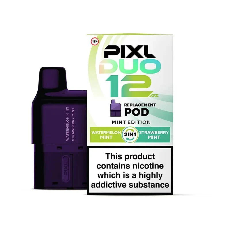 PIXL Duo 12 Replacement Pods Pack of 5 - Mint Edition - vapeukwholesale