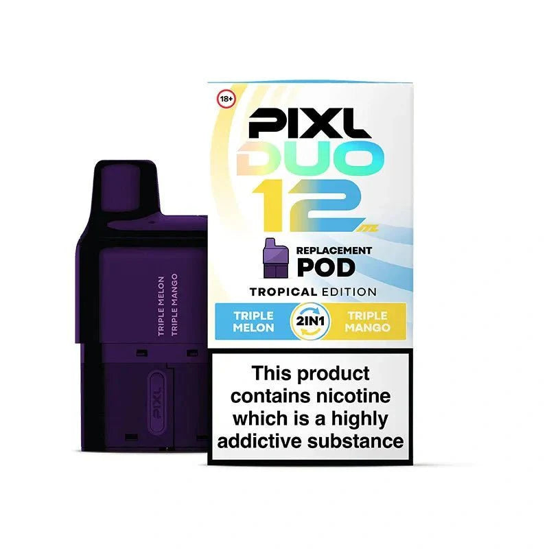PIXL Duo 12 Replacement Pods Pack of 5 - Tropical Edition - vapeukwholesale