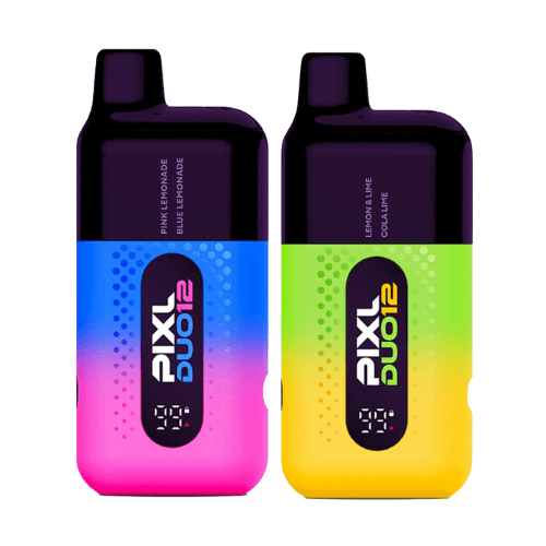 Pixl Duo 12000 Disposable Vape Box of 5 - Blue Edition - vapeukwholesale